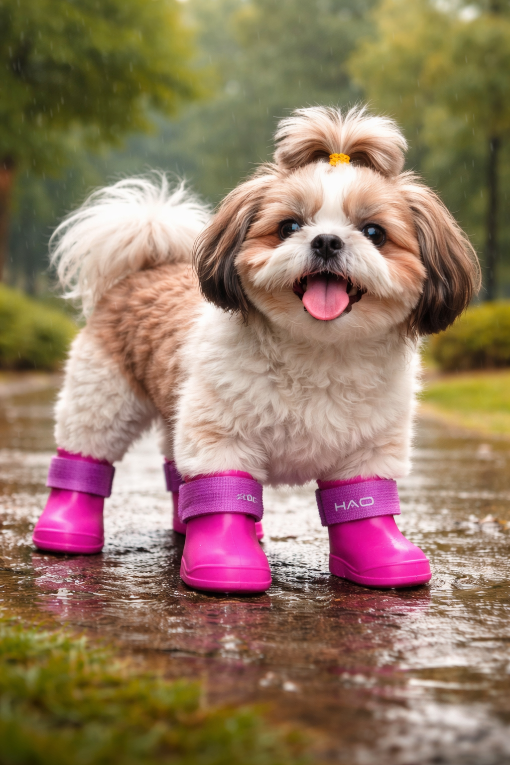 Anti-Slip Outdoor Dog Boots
