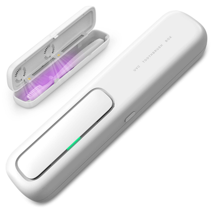 Tooth Brush UV Cleaner Travel Case