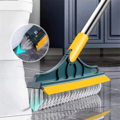 Bathroom Tiles Cleaner Brush with Long Handle 120 Rotating