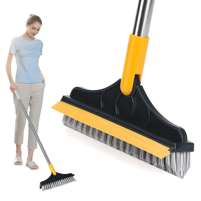 Bathroom Tiles Cleaner Brush with Long Handle 120 Rotating