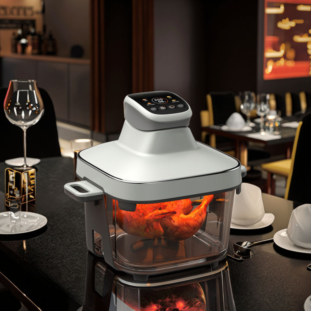 Smart Non-Toxic Air Fryer – Crispy Food with 90% Less Oil | Fast, Healthy & Hassle-Free Cooking