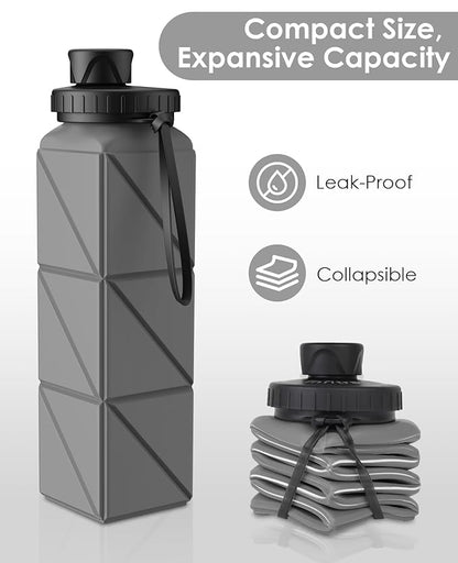 Infitran Collapsible Silicone Water Bottle