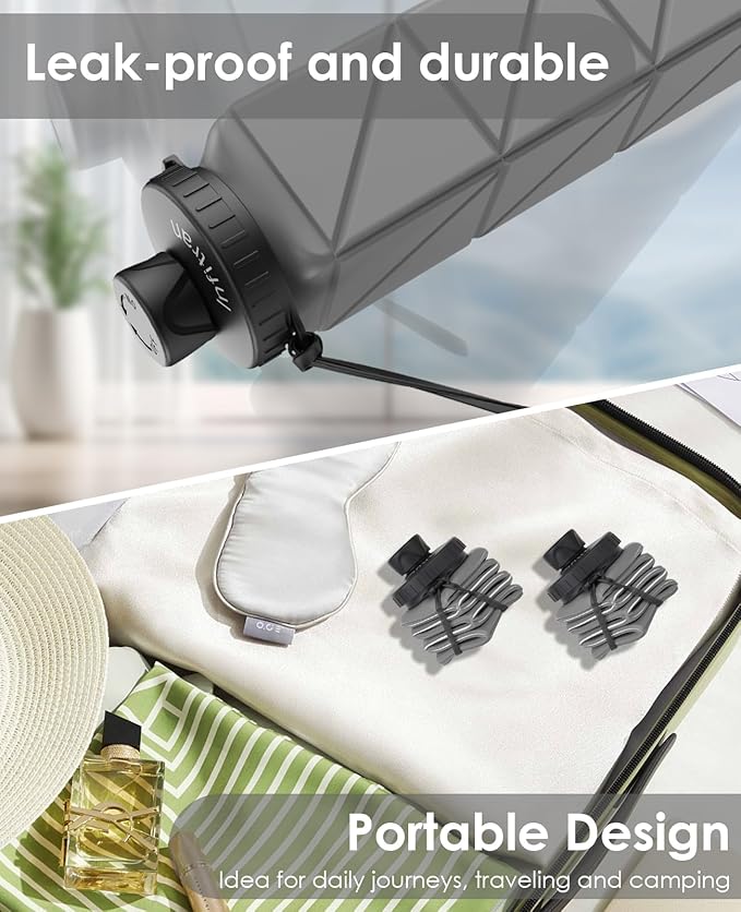 Infitran Collapsible Silicone Water Bottle