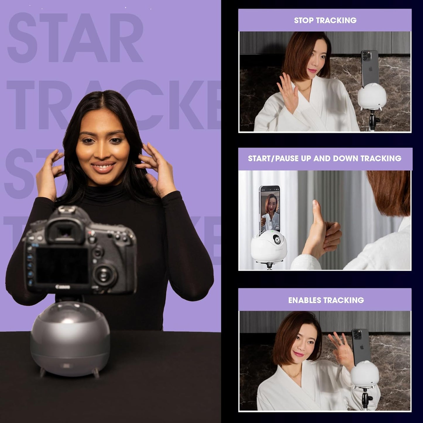 Glamcor Star Tracker (AI Face Tracking)