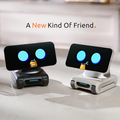 LOOI AI Selfie Robot Emotional AI Smart Pet Robot Dog 10W Wireless Charging ChatGPT Toy Voice Interaction Gesture Face Recognition Android IOS