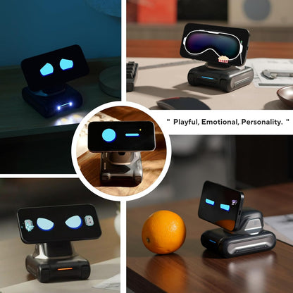 LOOI AI Selfie Robot Emotional AI Smart Pet Robot Dog 10W Wireless Charging ChatGPT Toy Voice Interaction Gesture Face Recognition Android IOS
