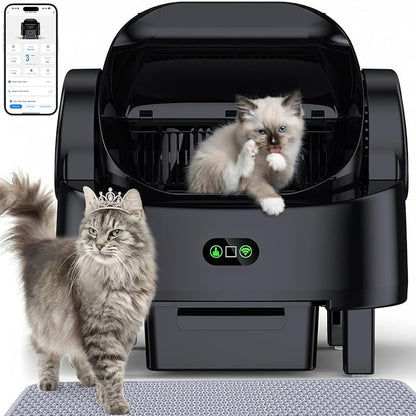 Automatic Self-Cleaning Cat Litter Box