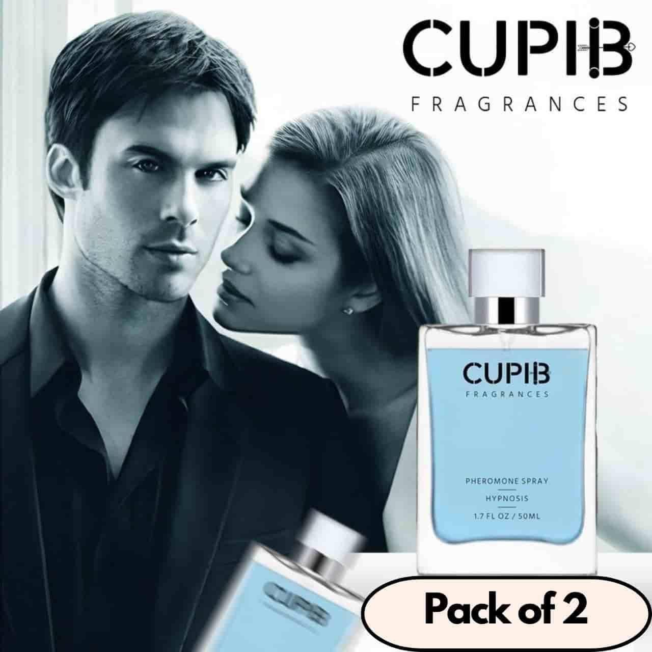 Cupid Pheromone Cologne for Men 50 ML Pack of 2