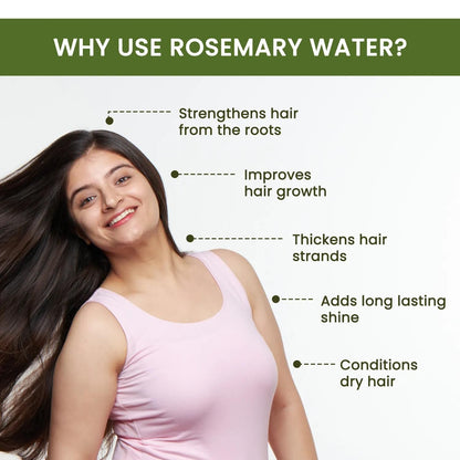 Buy 1 Get 1 🔥 Rosemary Water, Hair Spray For Regrowth (Pack of 2 Bottle & 1 Sprayer)