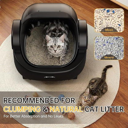 Automatic Self-Cleaning Cat Litter Box