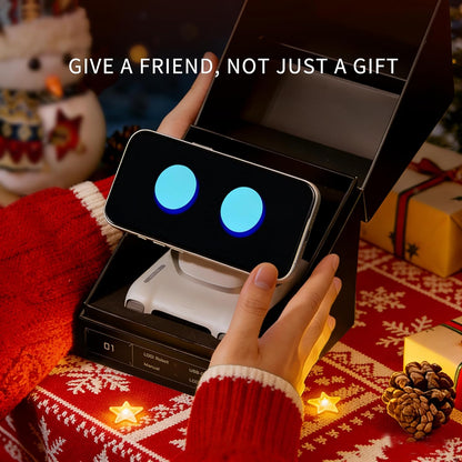 LOOI AI Selfie Robot Emotional AI Smart Pet Robot Dog 10W Wireless Charging ChatGPT Toy Voice Interaction Gesture Face Recognition Android IOS