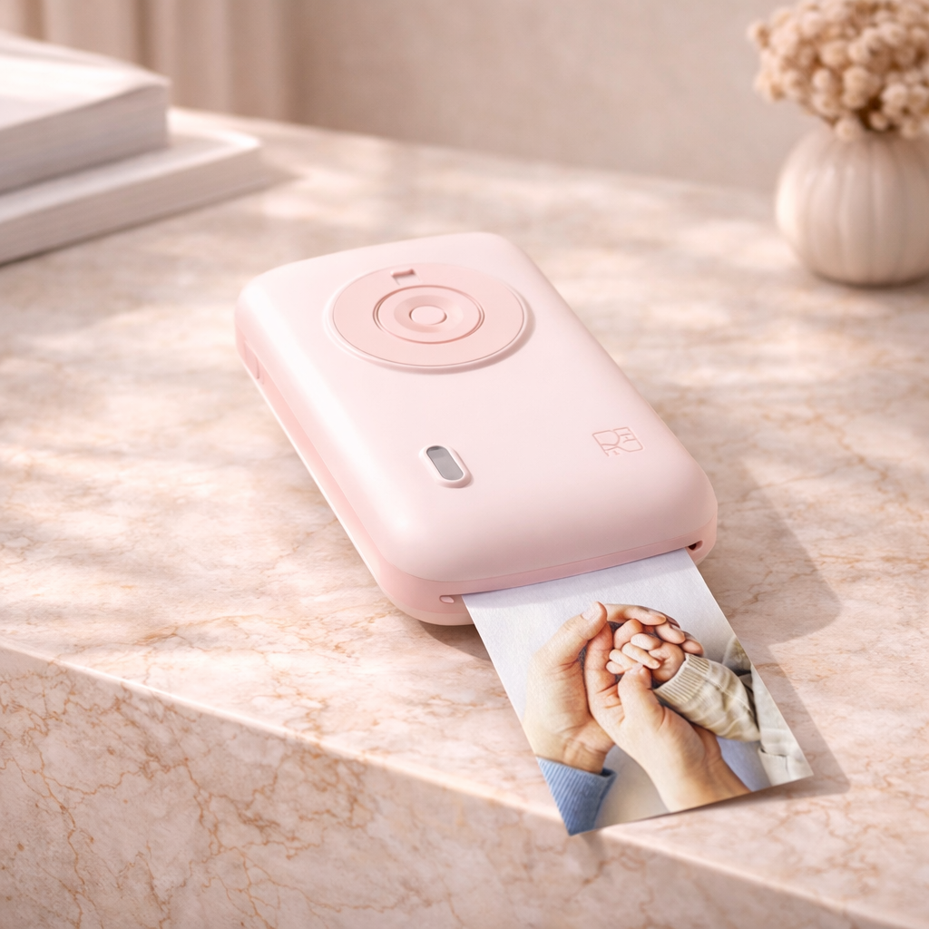 The HPRT CP2100: Pro-Grade 2x3" Color Photo Printing in Your Pocket.