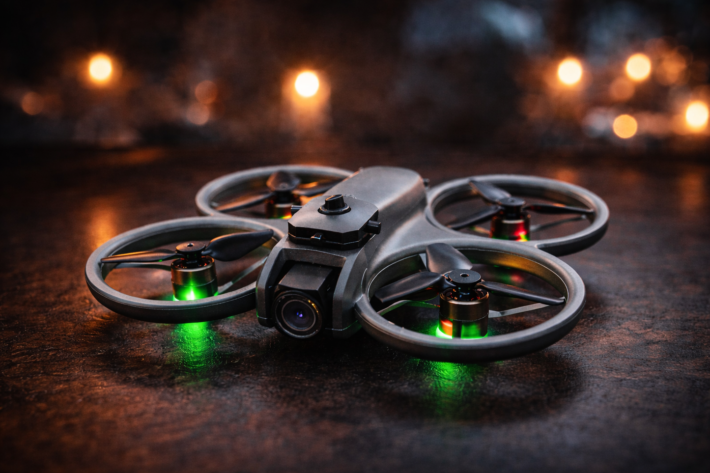 The Ultimate Intelligent Folding Drone – Pro Stability, 360° Safety, Effortless Control with HD Camera.