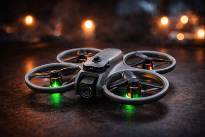 The Ultimate Intelligent Folding Drone – Pro Stability, 360° Safety, Effortless Control with HD Camera.