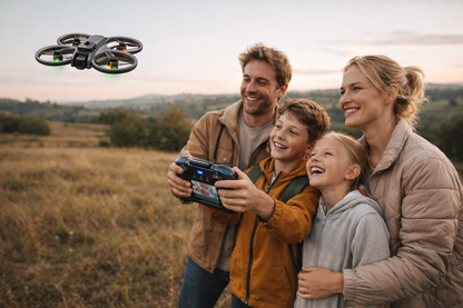 The Ultimate Intelligent Folding Drone – Pro Stability, 360° Safety, Effortless Control with HD Camera.