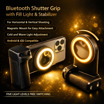 The Ultimate Phone Camera Shutter Grip | Transform Your Selfies | No more Blurry Photos