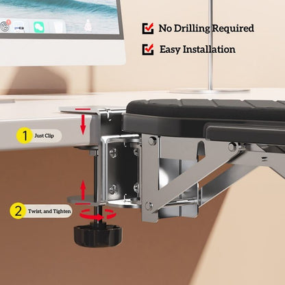 Upgraded Elbow Support with Thick Sponge Comfortable Ergonomic Desk Arm Wrist on Desk