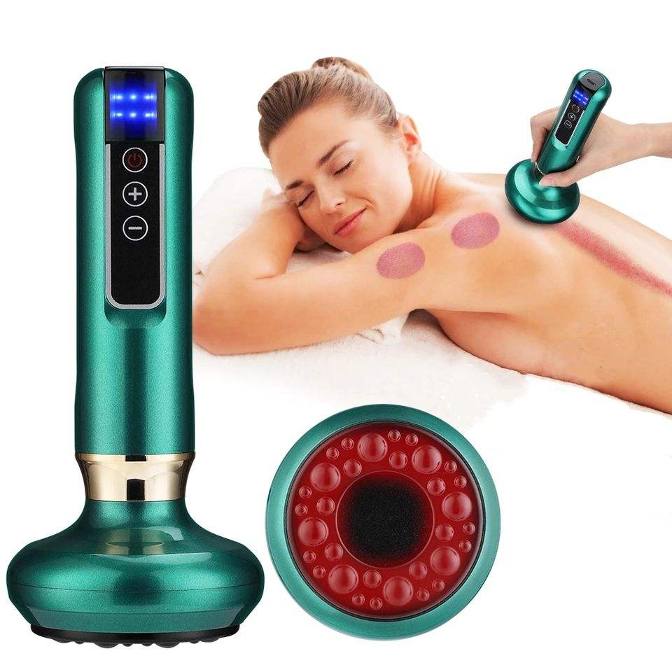 Electric Cupping Massager 12 Gear Suction and Heating