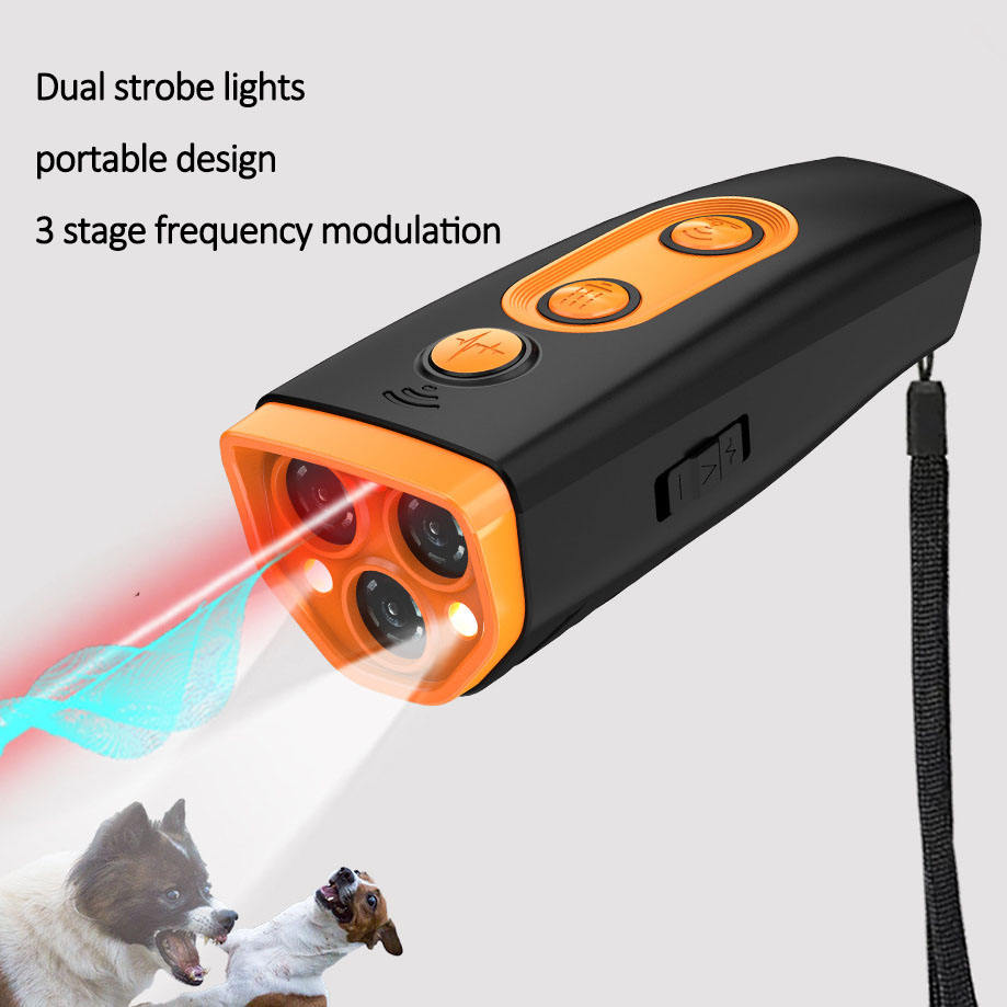 TIZE New Arrival Stop Barking Control Device Ultrasonic Dog Bark Deterrent LED Ultrasonic Dog Repeller