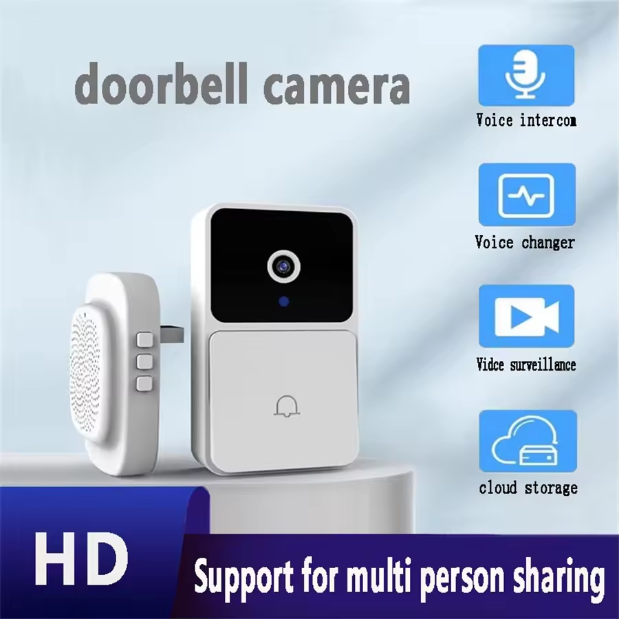 Ringtones Doorbell With Camera and Monitor