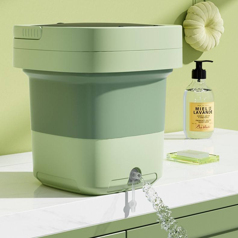 Portable Mini Washing Machine – 15L Foldable Washer