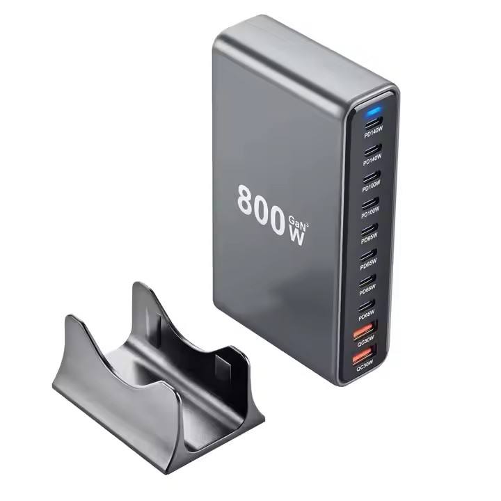 800W USB C Charger Block 10-Multiport USB C Charging Station
