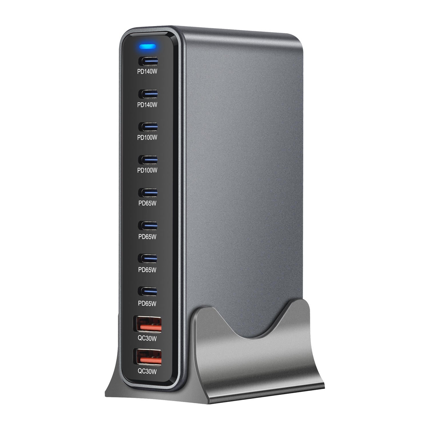 800W USB C Charger Block 10-Multiport USB C Charging Station