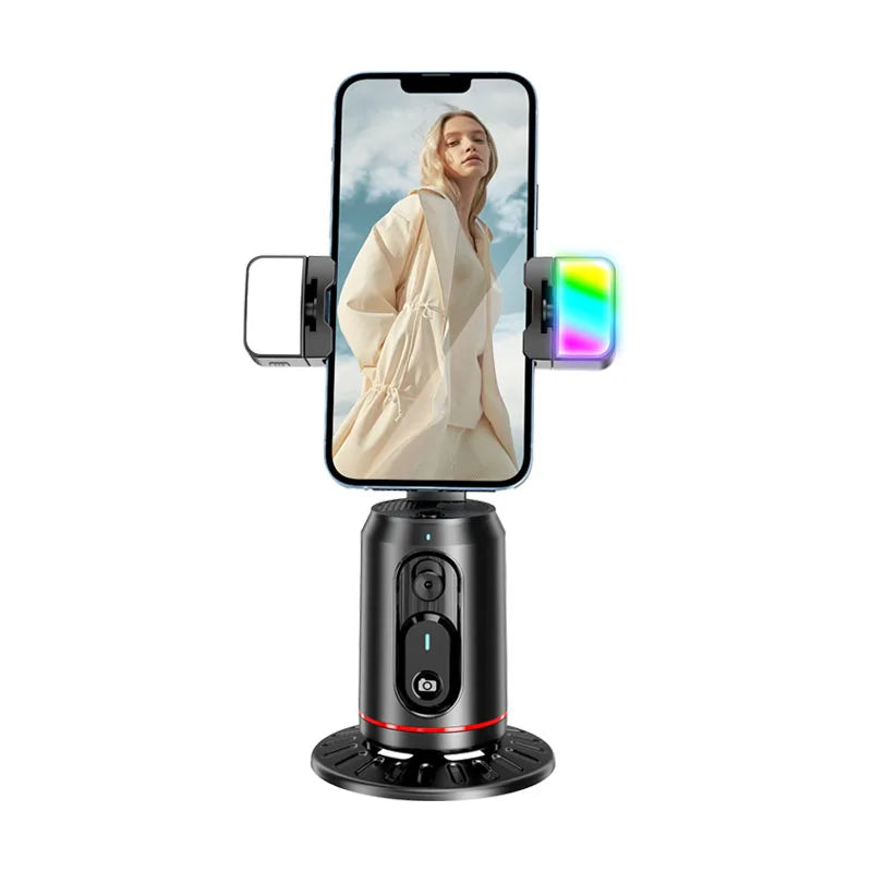 Auto Face AI Tracking Gimbal Stabilizer Camera Tripod Selfie Stick Phone Shooting Stand Remote 360° Rotating Phone Holder