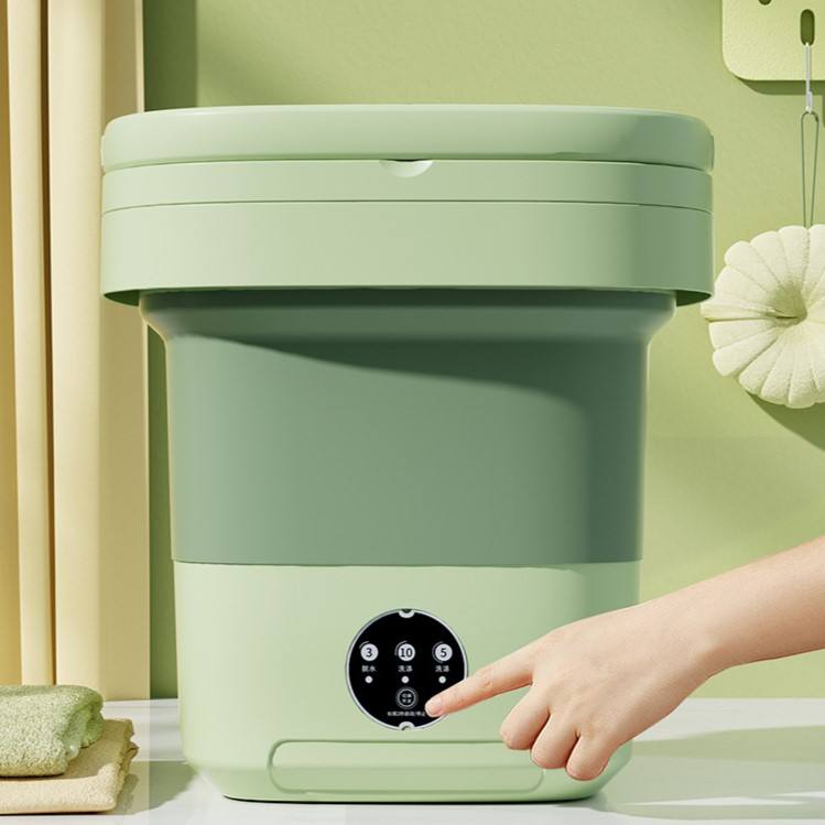 Portable Mini Washing Machine – 15L Foldable Washer