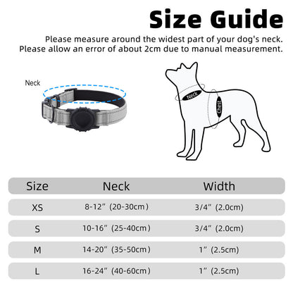 Customized Logo Waterproof Anti-Lost GPS Tracker Air Tag Holder Solid Nylon Pet Dog Collar Silicone Airtag Personalized Dog Cat
No reviews yet