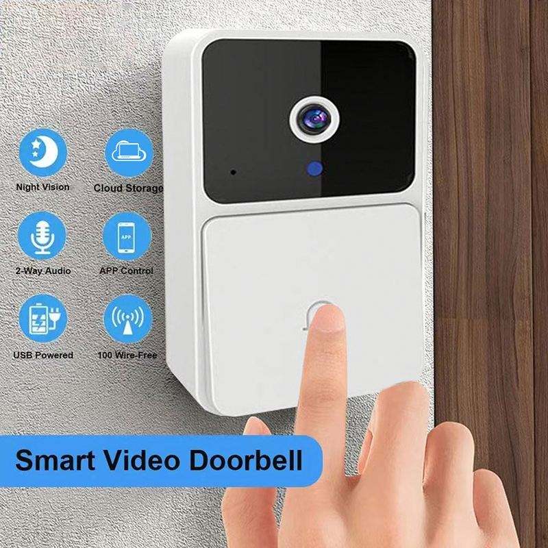 Ringtones Doorbell With Camera and Monitor