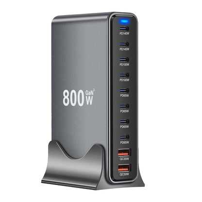 800W Ultimate Multiport USB-C Desktop   All-in-1 fast Charging Station