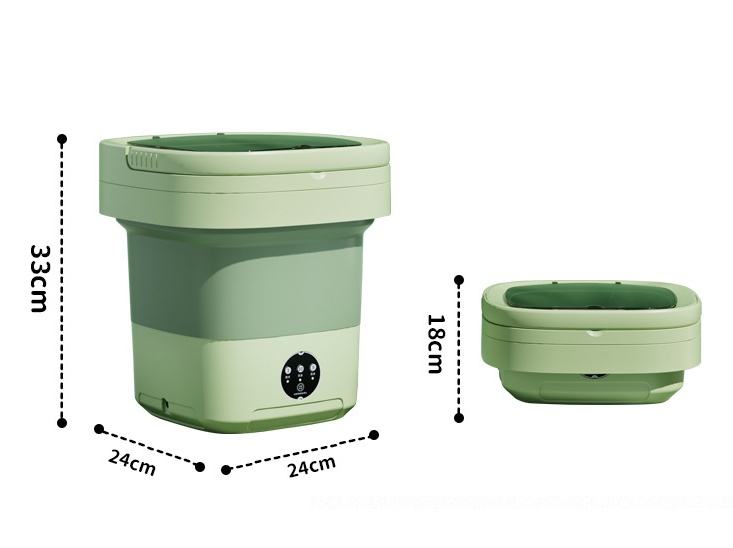 Portable Mini Washing Machine – 15L Foldable Washer