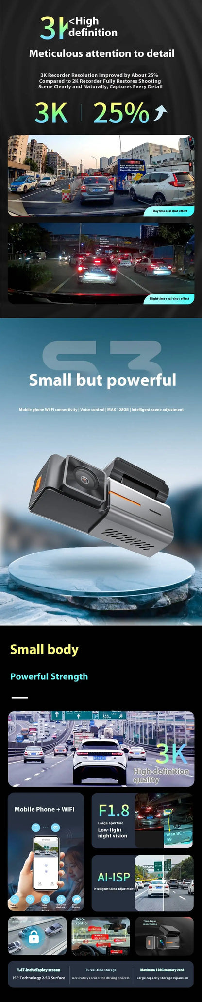 Wholesale Dashcam 4K WiFi Special Original Dashboard Camera Driving Recorder Dash Cam