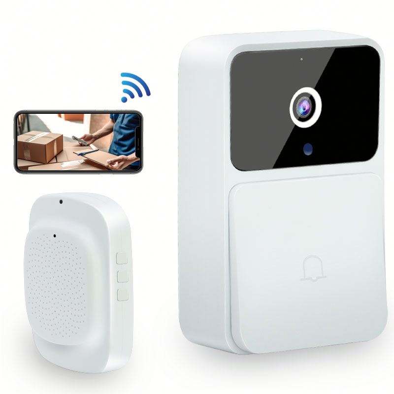 Ringtones Doorbell With Camera and Monitor