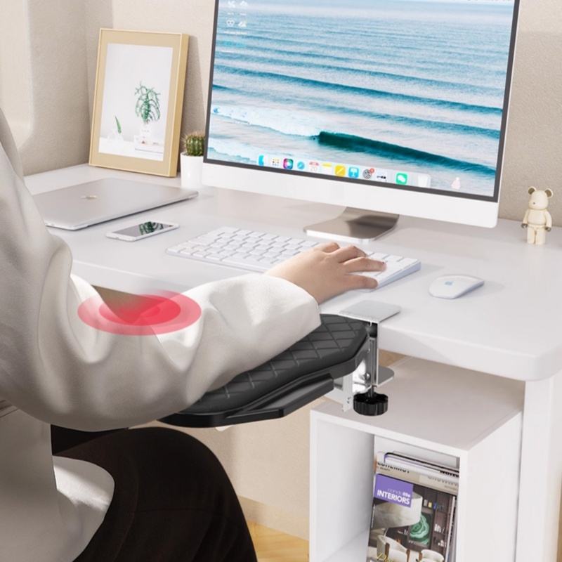 Upgraded Elbow Support with Thick Sponge Comfortable Ergonomic Desk Arm Wrist on Desk