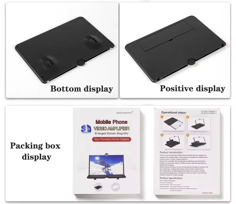 Phone Screen Magnifier – HD Video Amplifier