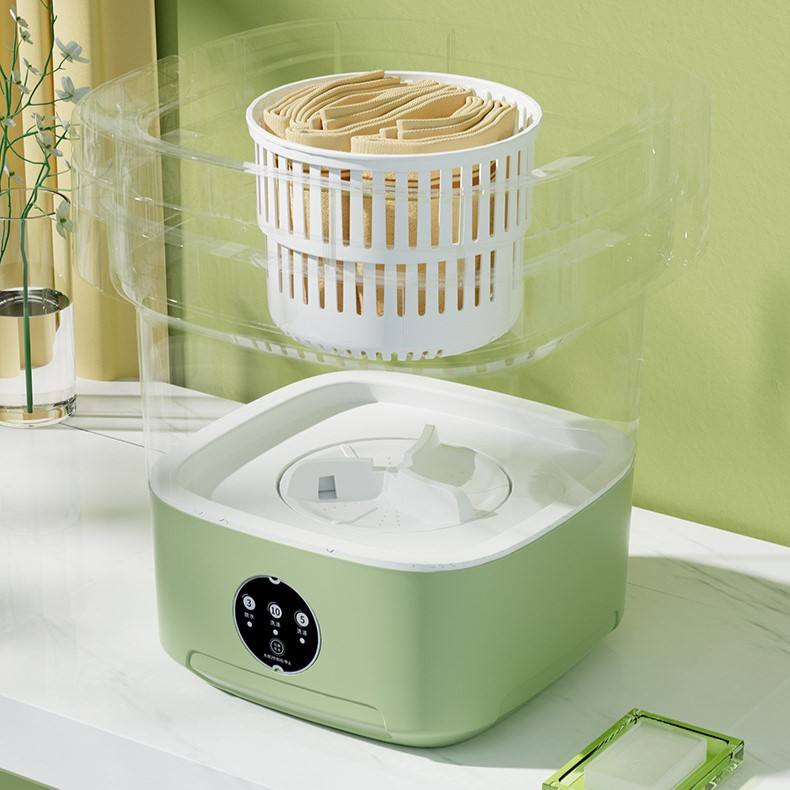 Portable Mini Washing Machine – 15L Foldable Washer