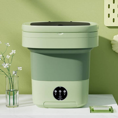 Portable Mini Washing Machine – 15L Foldable Washer