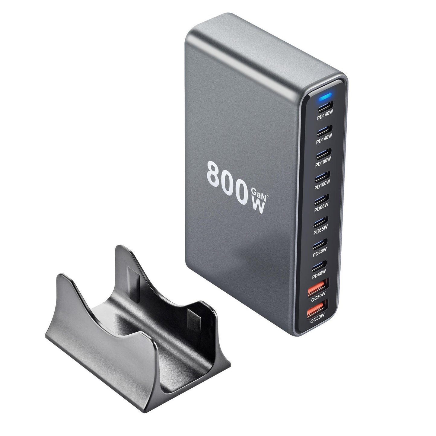 800W Ultimate Multiport USB-C Desktop   All-in-1 fast Charging Station