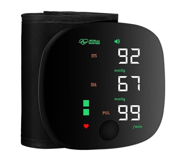Rechargeable Wrist Blood Pressure Monitor