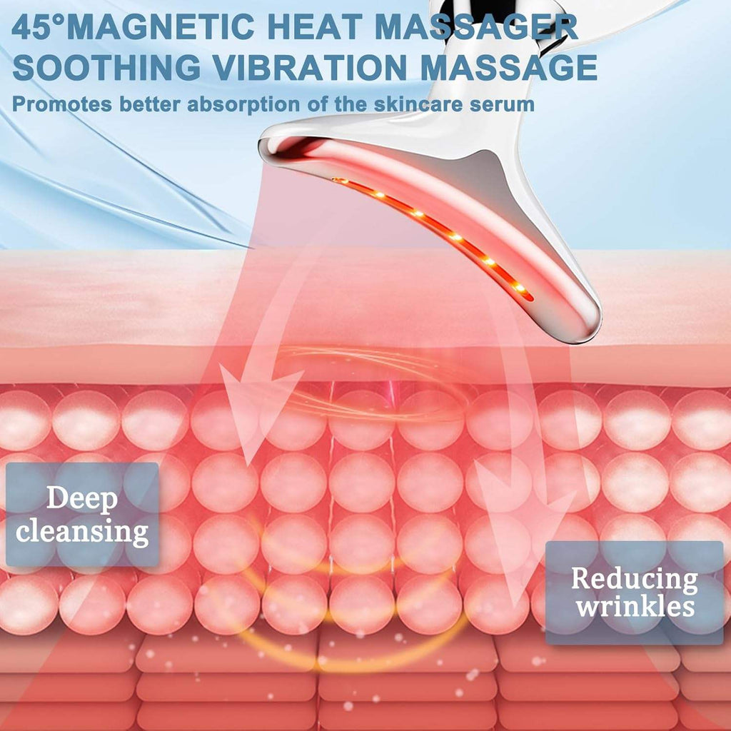 FaceCurve Pro™ Advanced Sculpting Facial Massager Helps Reduce Double Chin, Firm Jawline & Restore Skin Elasticity