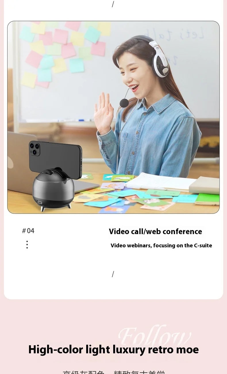 GLAMCOR Star Tracker  AI-Powered Auto Face Tracking & Content Creation Gimbal