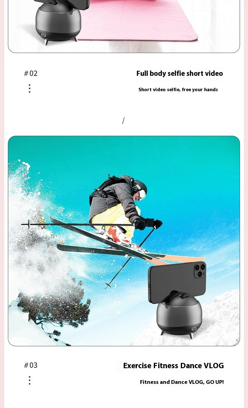 GLAMCOR Star Tracker  AI-Powered Auto Face Tracking & Content Creation Gimbal