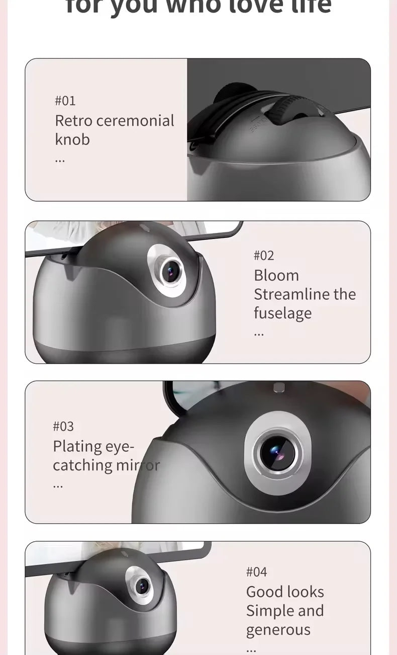 GLAMCOR Star Tracker  AI-Powered Auto Face Tracking & Content Creation Gimbal