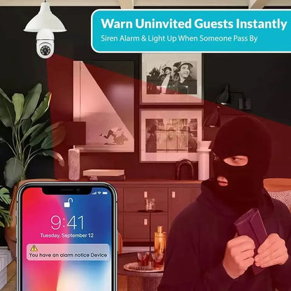 EDSACE WiFi Bulb Security Camera