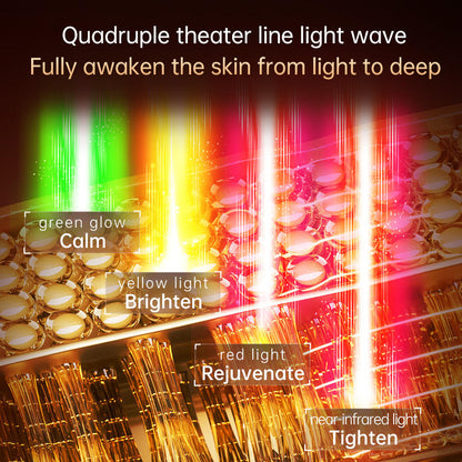 Cordless Red Light Therapy Face Mask