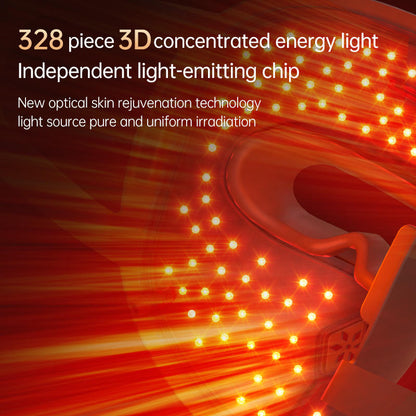 Cordless Red Light Therapy Face Mask