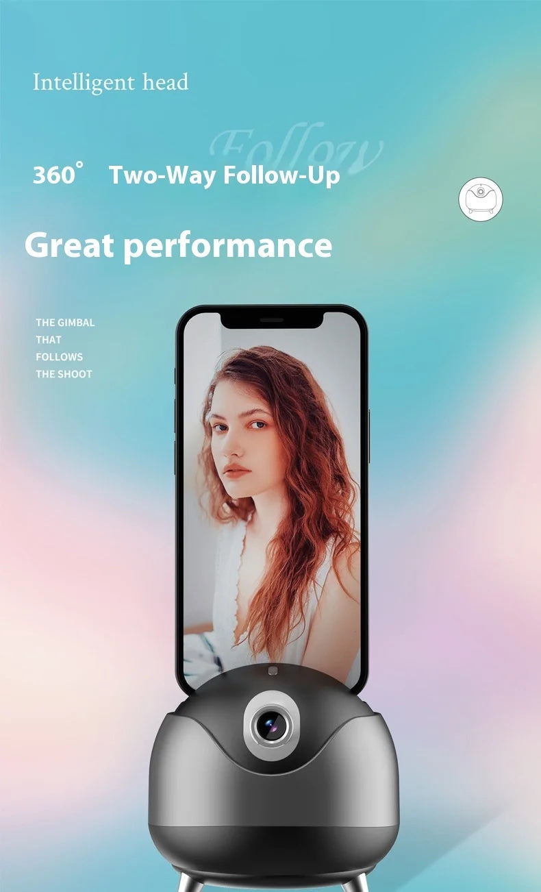 GLAMCOR Star Tracker  AI-Powered Auto Face Tracking & Content Creation Gimbal