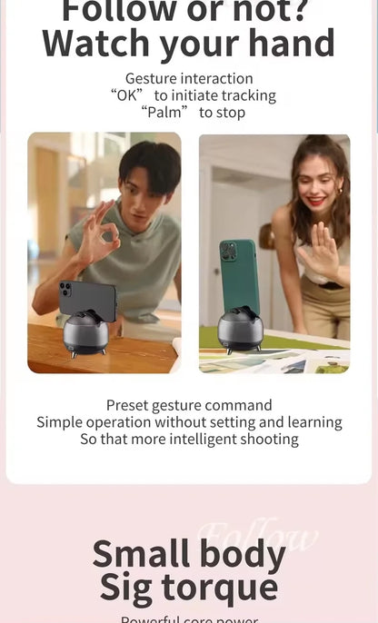 GLAMCOR Star Tracker  AI-Powered Auto Face Tracking & Content Creation Gimbal